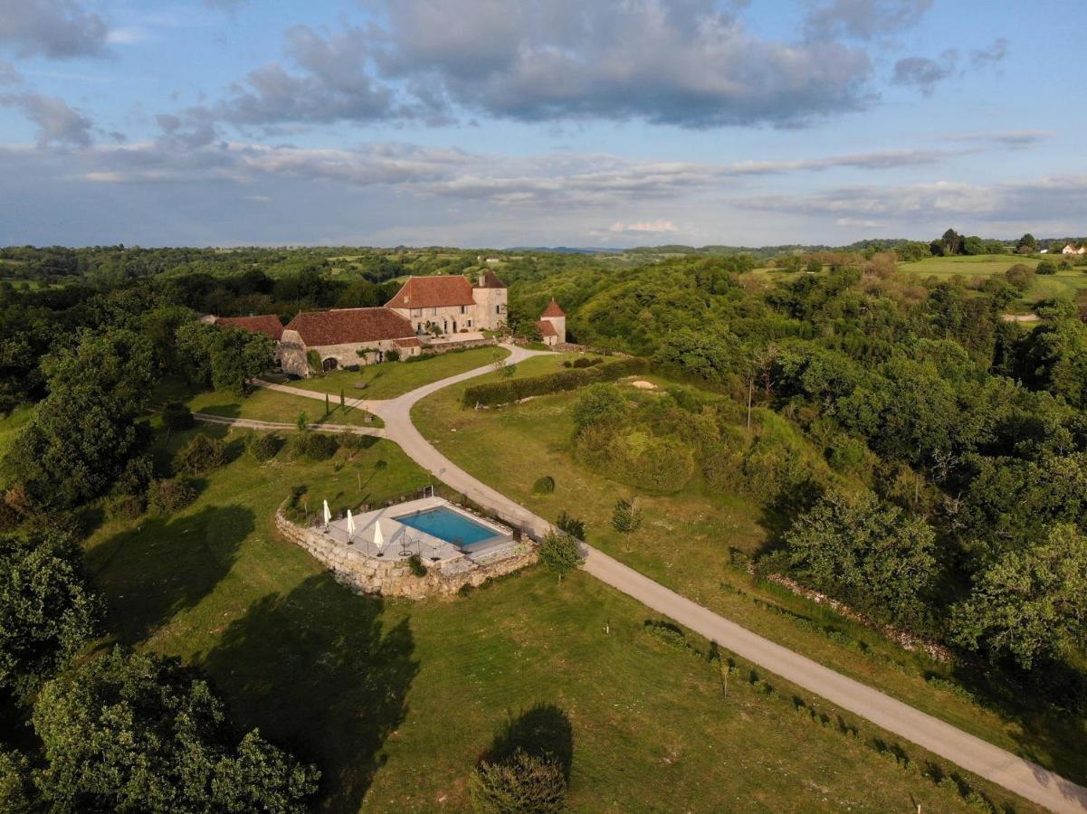 Gite 8 Pers Du Chateau De Cantecor Alvignac Exteriör bild